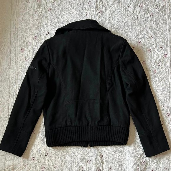 Size Large Women's Buffalo by David Bitton Black Jacket Button Front, Collared, - Picture 5 of 10